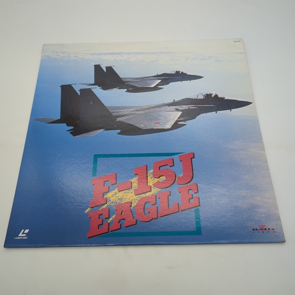 F-15J Eagle Laserdisc (1991) Japan Import