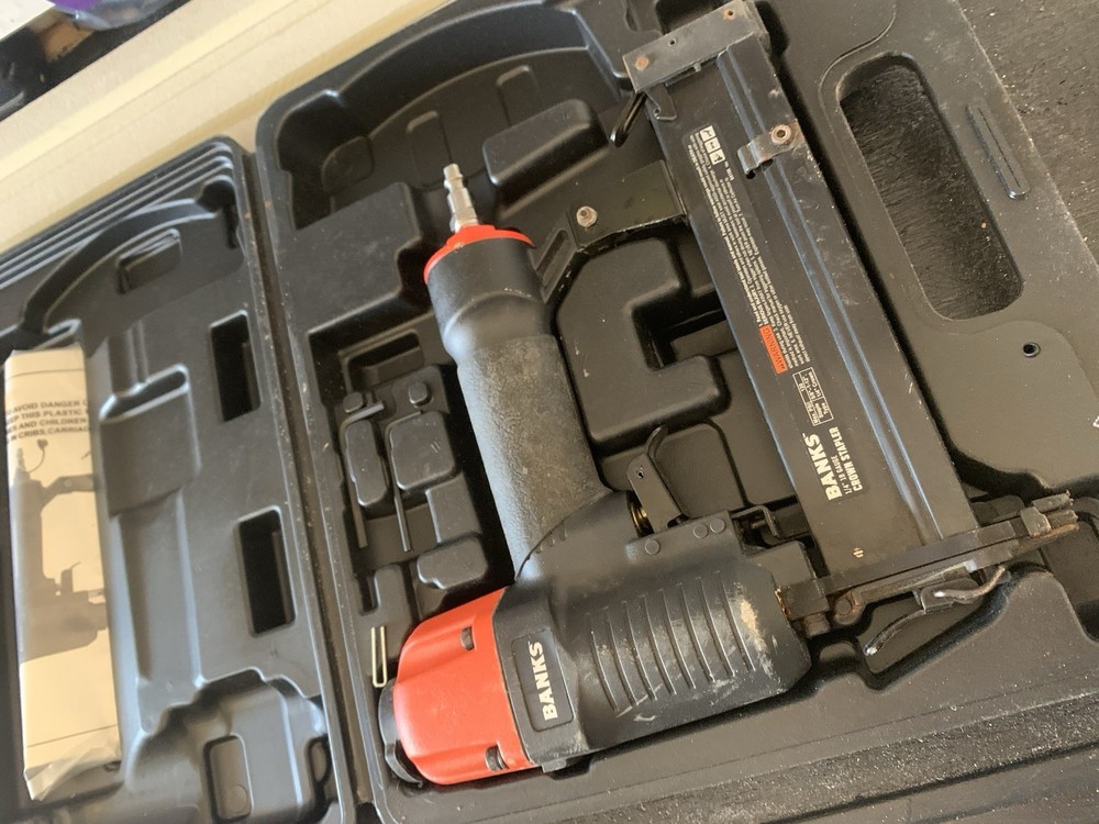 Banks Pin Nailer And Stapler.