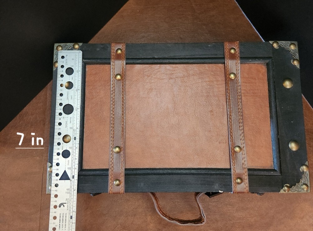Wooden Luggage Trunk