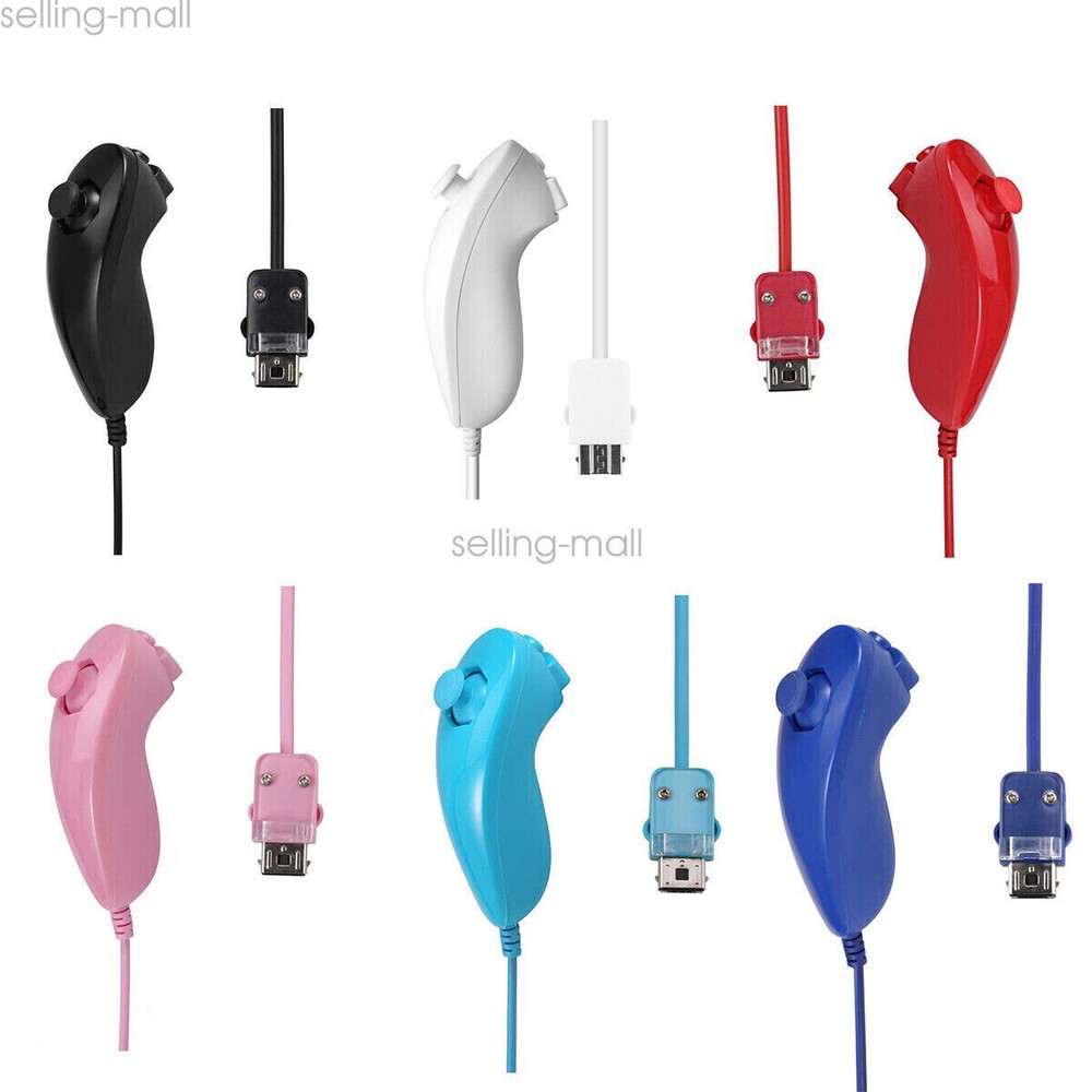 Wii Nunchuck Replacement Nunchuck Remote Gamepad Controller for Wii Wii U Remote