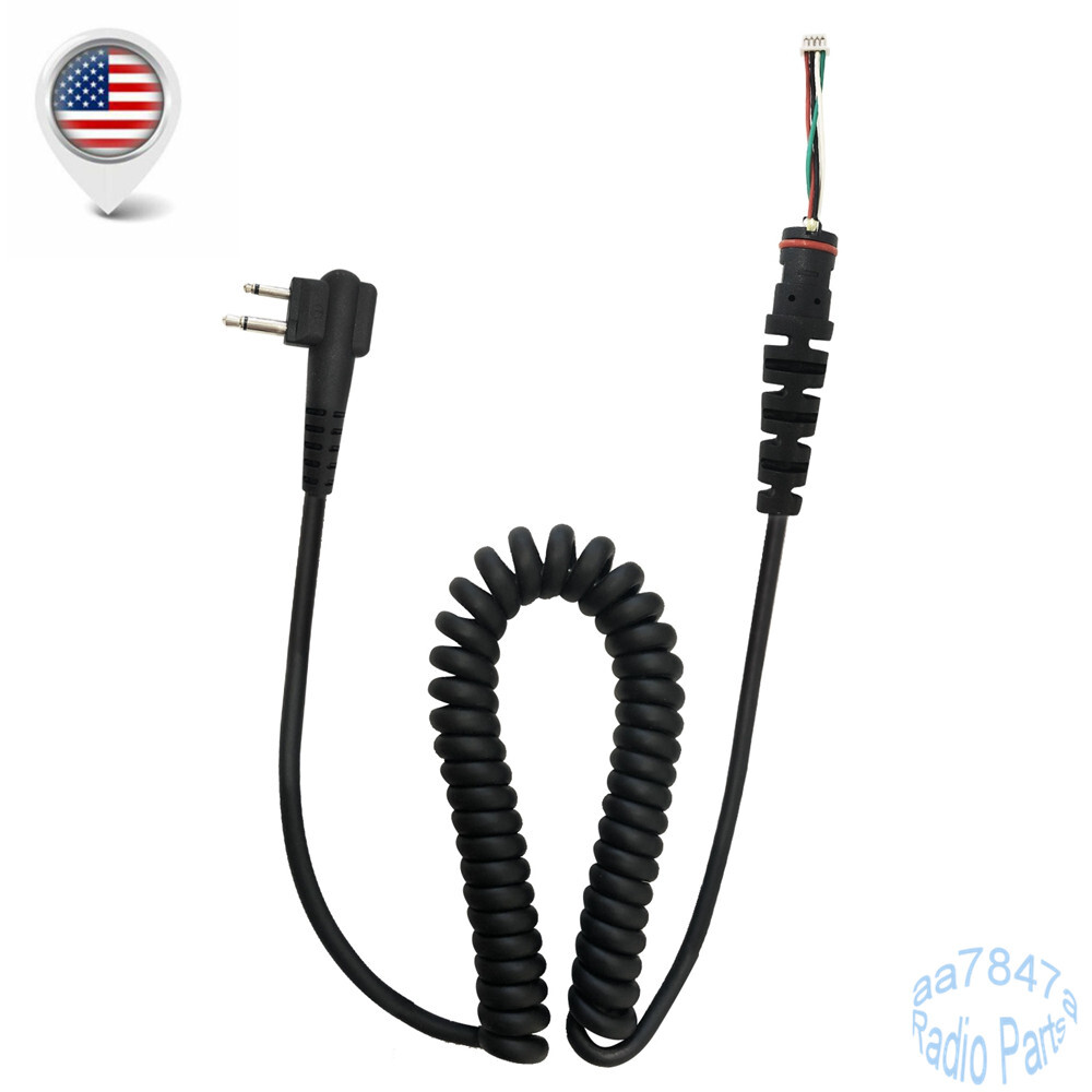 Replacement Speaker Mic Cable For GP68 GP88 CP200 GP2000 CP1660 Microphone