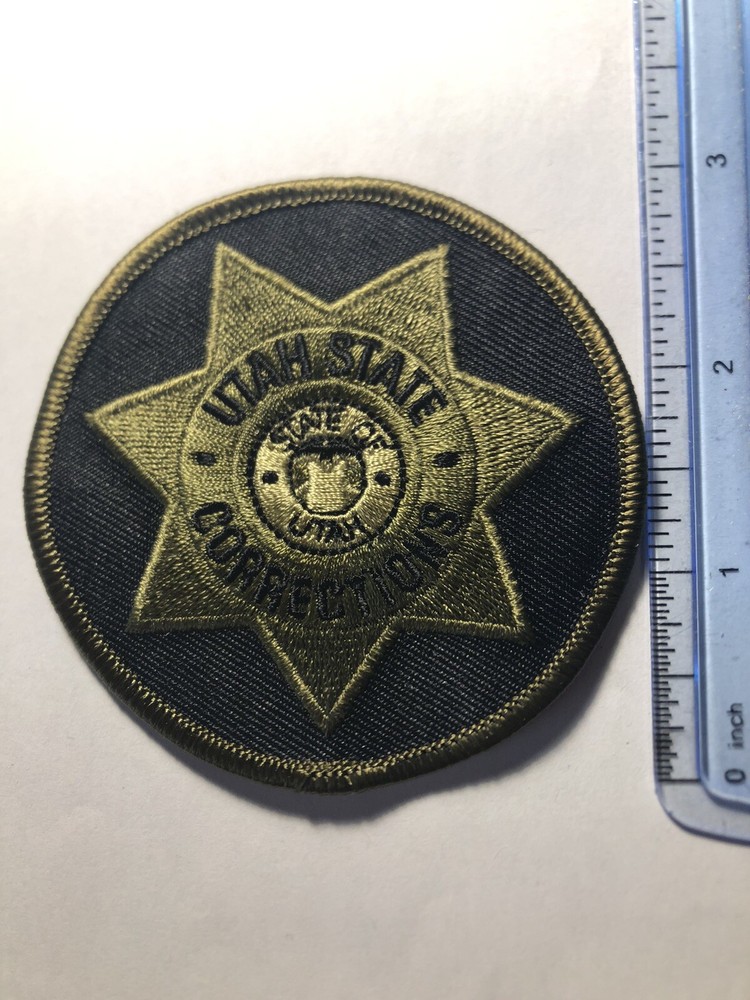 Utah State Corrections Patch ~ Subdued Colors