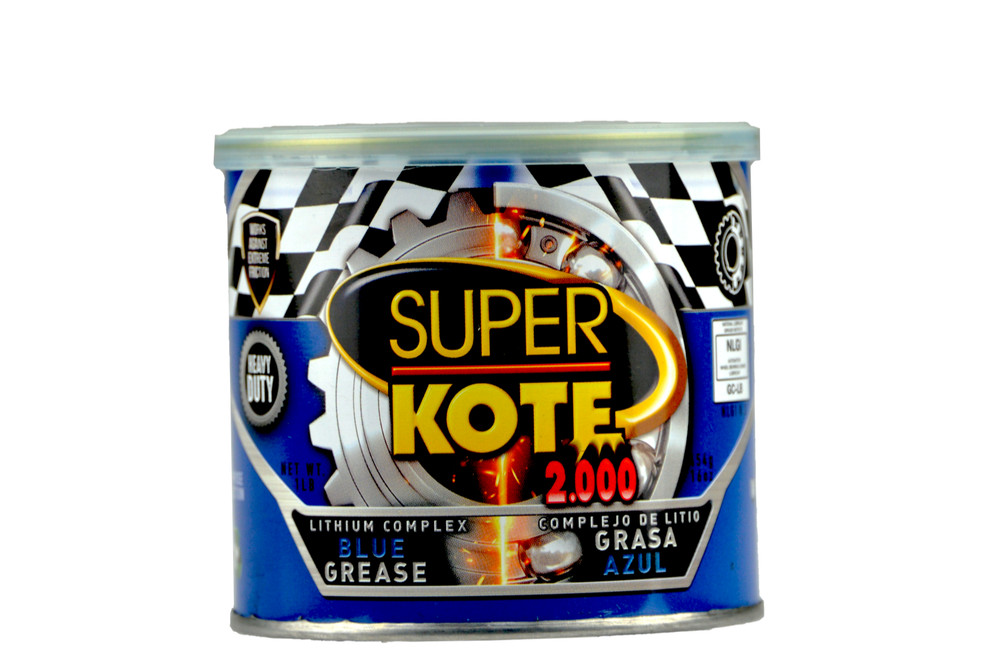Lithium Complex Grease Blue EP 2  Superkote 2000 /  1 lb.