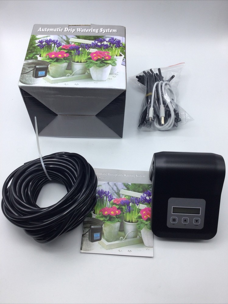 DIY Automatic Watering System Pot Plant Water Drip Irrigation Kit 30 day program