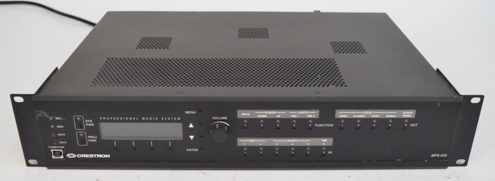 Crestron MPS-250-70V Professional Media System Controller Rackmount