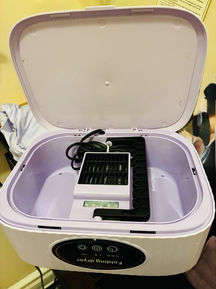 “Folding Dryer” Portable-Mini Clothes Dryer Machine Lavender