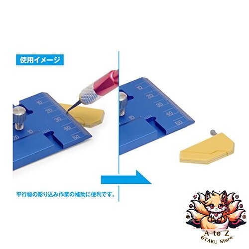 NEW Wave Hobby Tool Series HT-386 Slide T Ruler Tool for Plastic Models