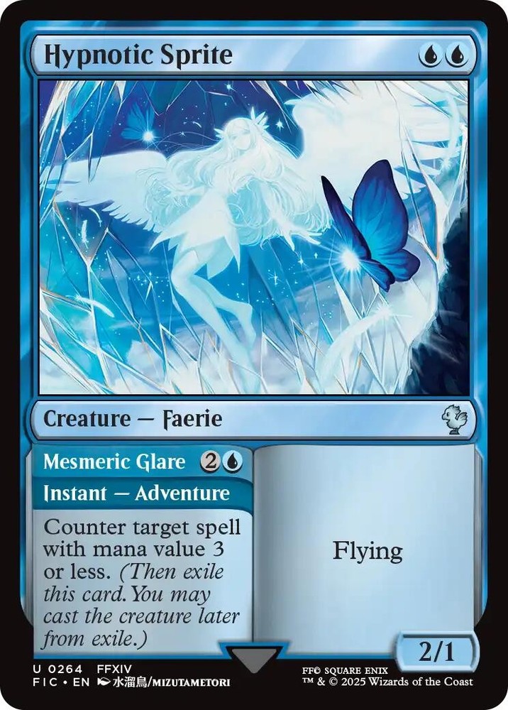 MTG Hypnotic Sprite [FINAL FANTASY Commander]