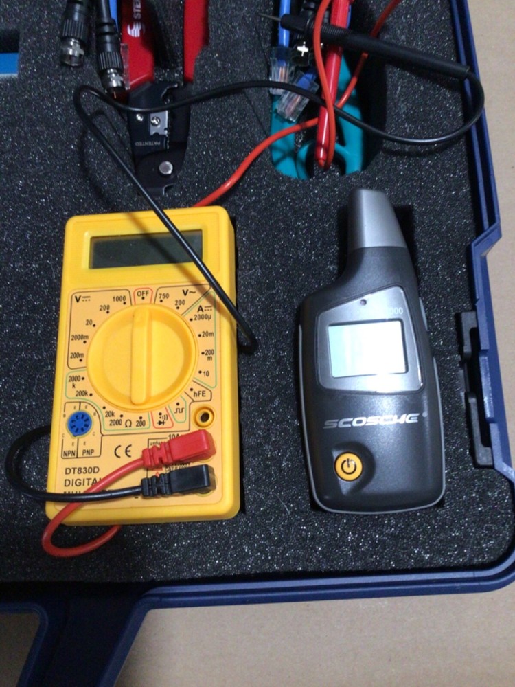 C-Tech Training Tester Case system kit home audio ?? copper cable ??