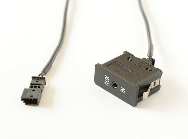 Retrofit Aux in adaptor socket cable for BMW E46 E39 E53 Navigation big screen