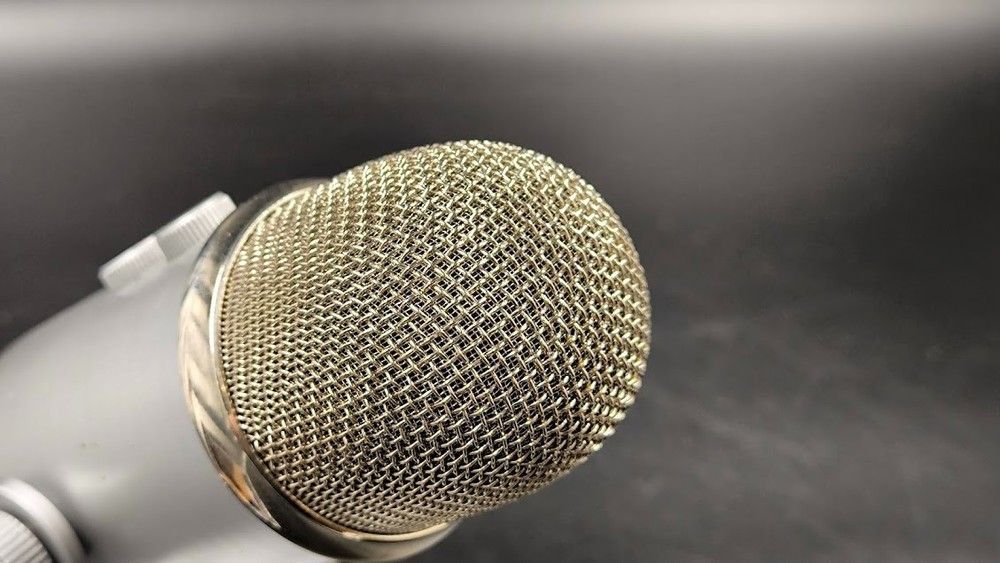 Blue Yeti Microphone Used Working Silver