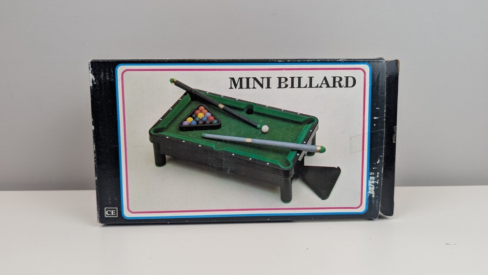 Mini Billard Table Set with Accessories Compact and Portable