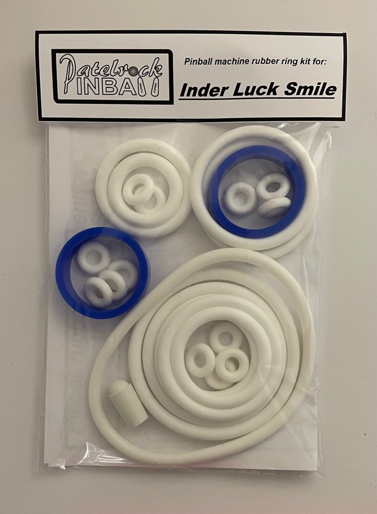 1976 Inder Luck Smile Pinball Machine Rubber Ring Kit