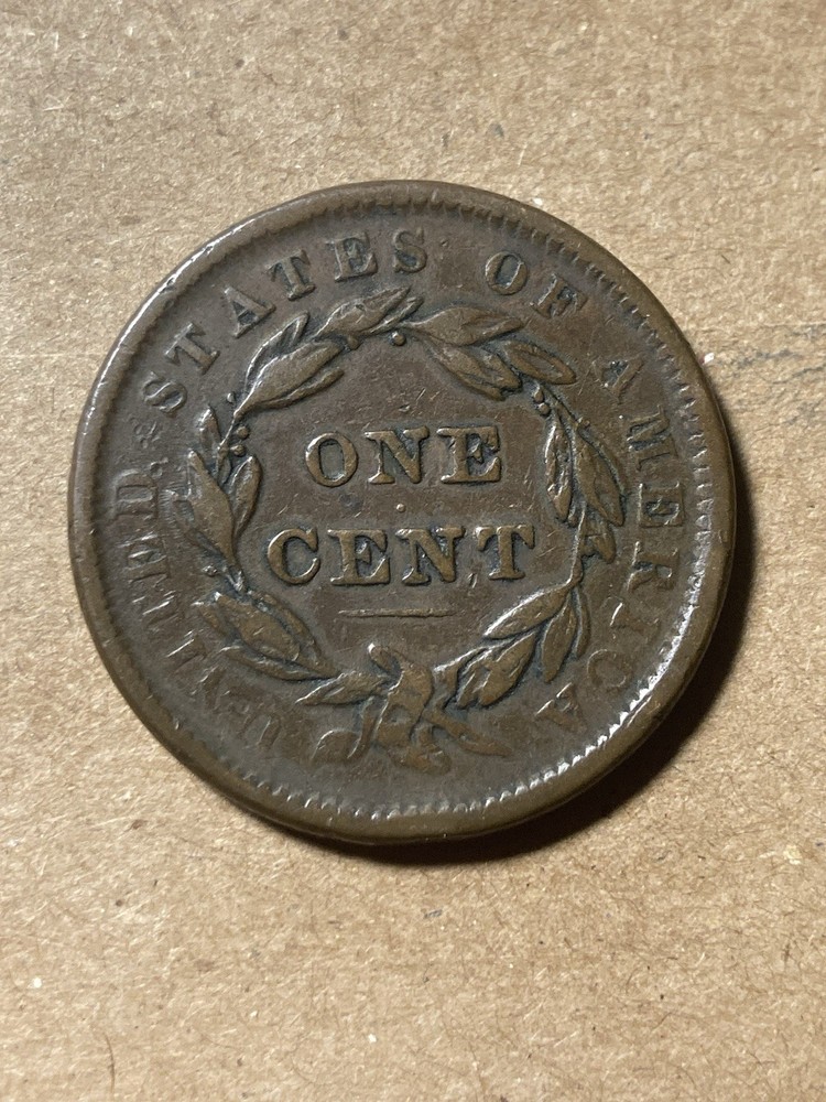 1838 Coronet Head Large Cent - As Shown! (#2020)