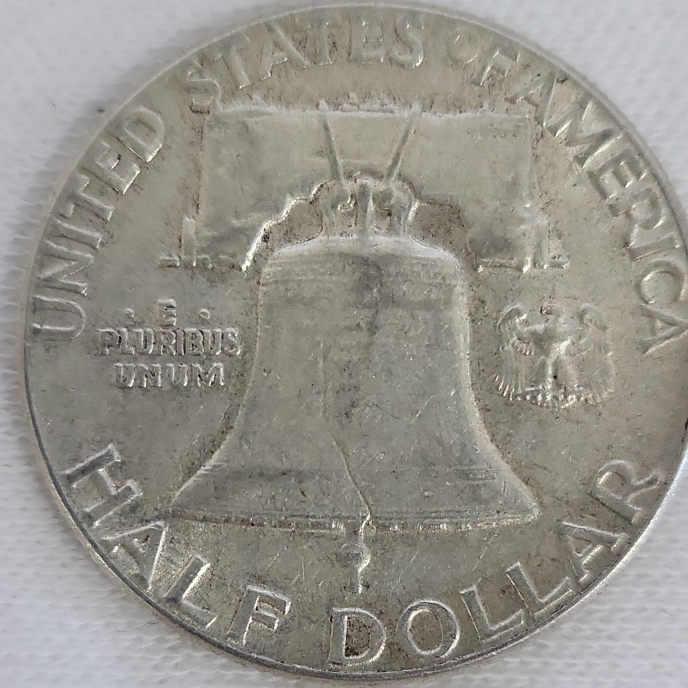 1950 Franklin Half Dollar in AU Condition