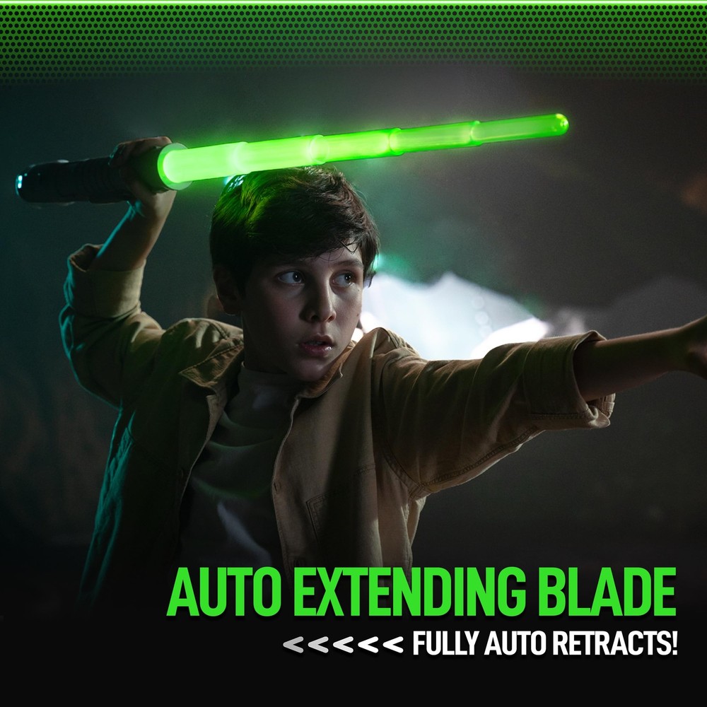 Power Saber Energy Blade Green First Ever Automatic Auto Medium,