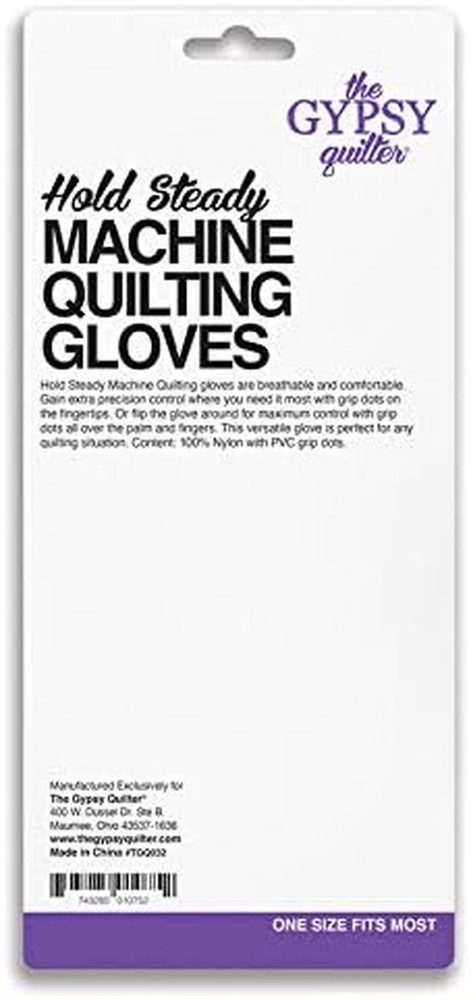 Hold Steady Machine Gloves One Size