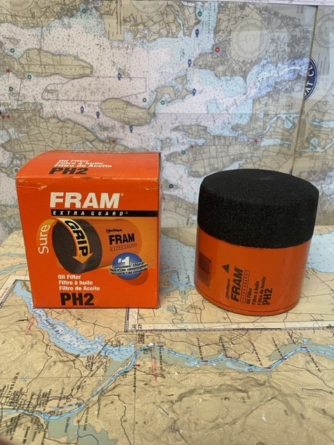 Fram #PH2 Extra Guard Spin-On Oil Filter.