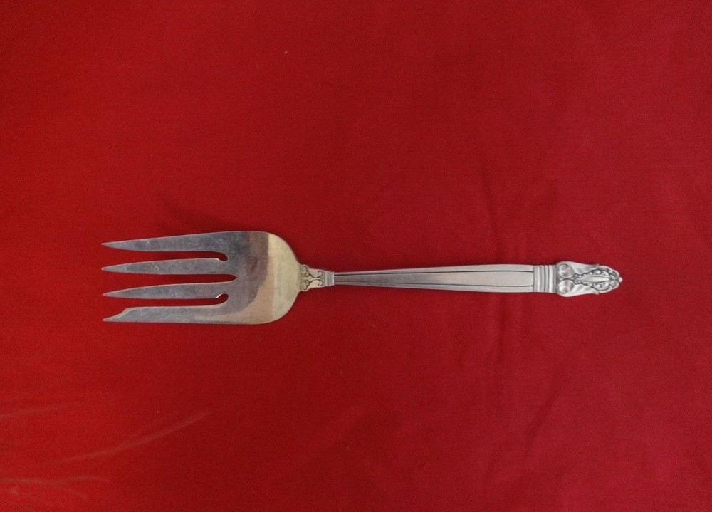 Norse by International Sterling Silver Cold Meat Fork 9"