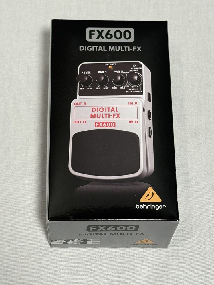 Behringer FX600 Digital Multi-FX Effect Pedal