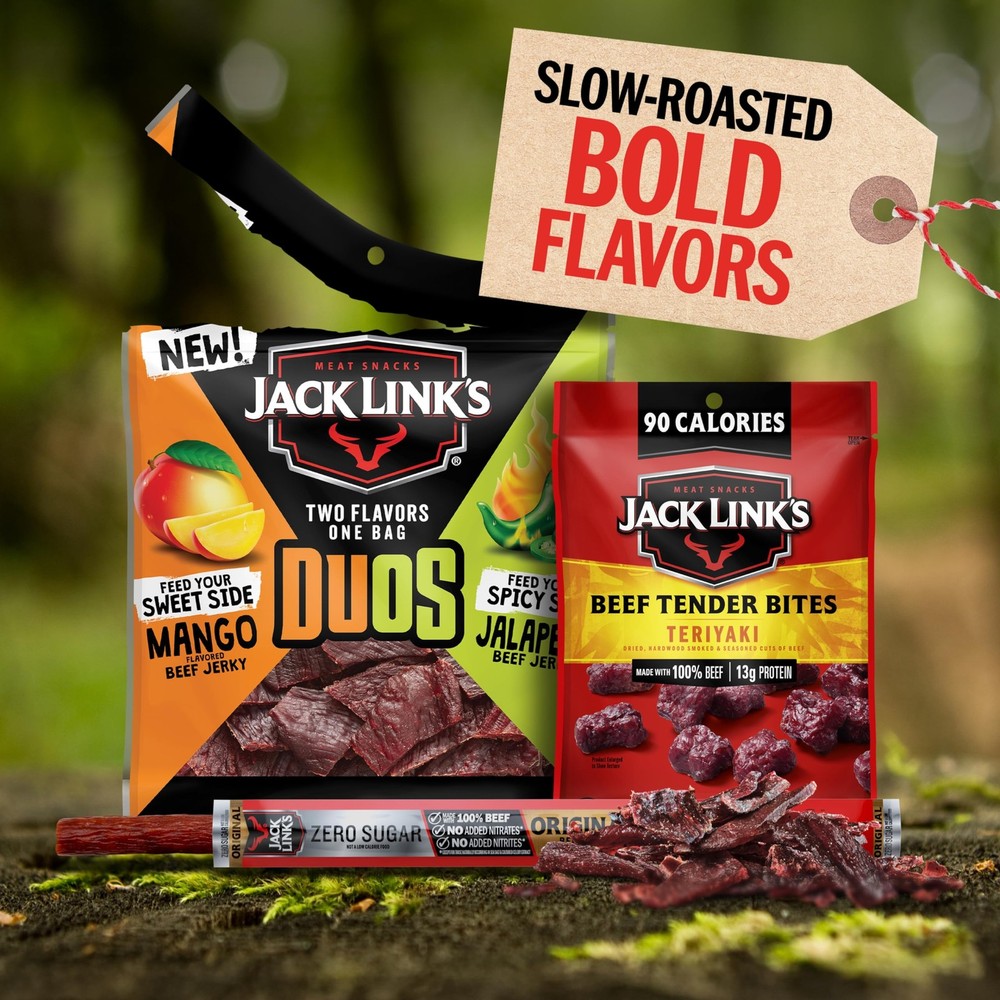 Jack Link’s DUOs Gift – Includes Beef Jerky, Chicken & Tender Bites, & Sticks...