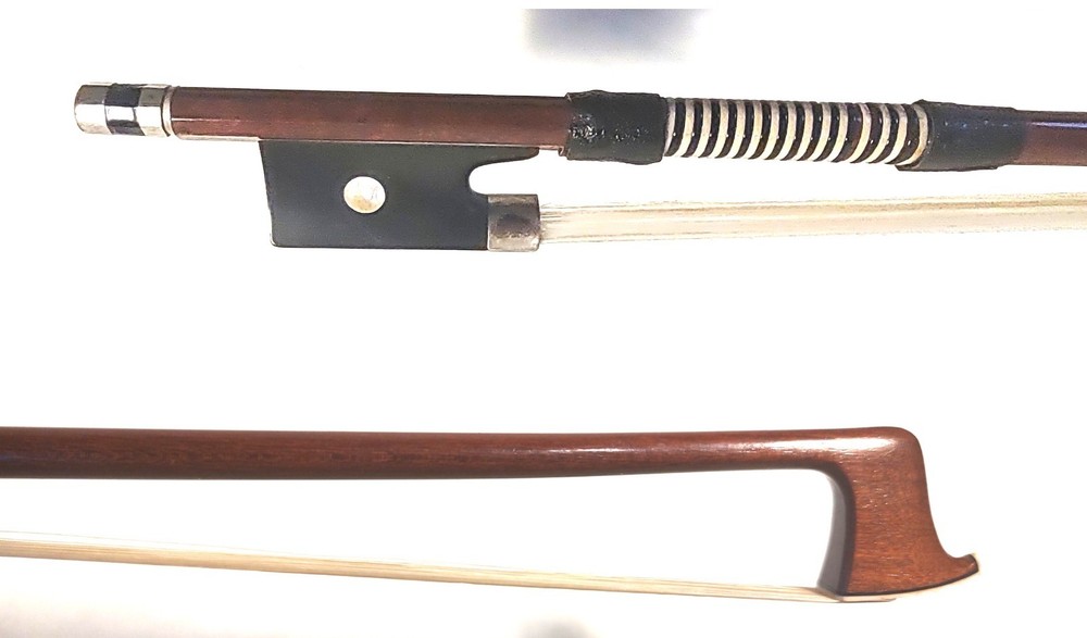 Robert M. Ernst Violin Bow, Round Pernambuco, Handmade, Germany