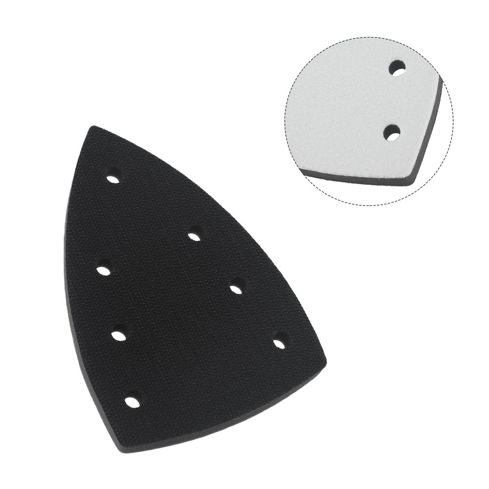 Protect Sander Pallet with Triangle Sanding Pads 7 Hole Sandpaper Backing Pad
