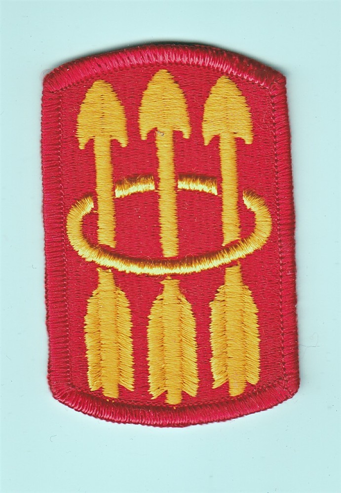 Army Patch: 30th Artillery Brigade - merrowed edge