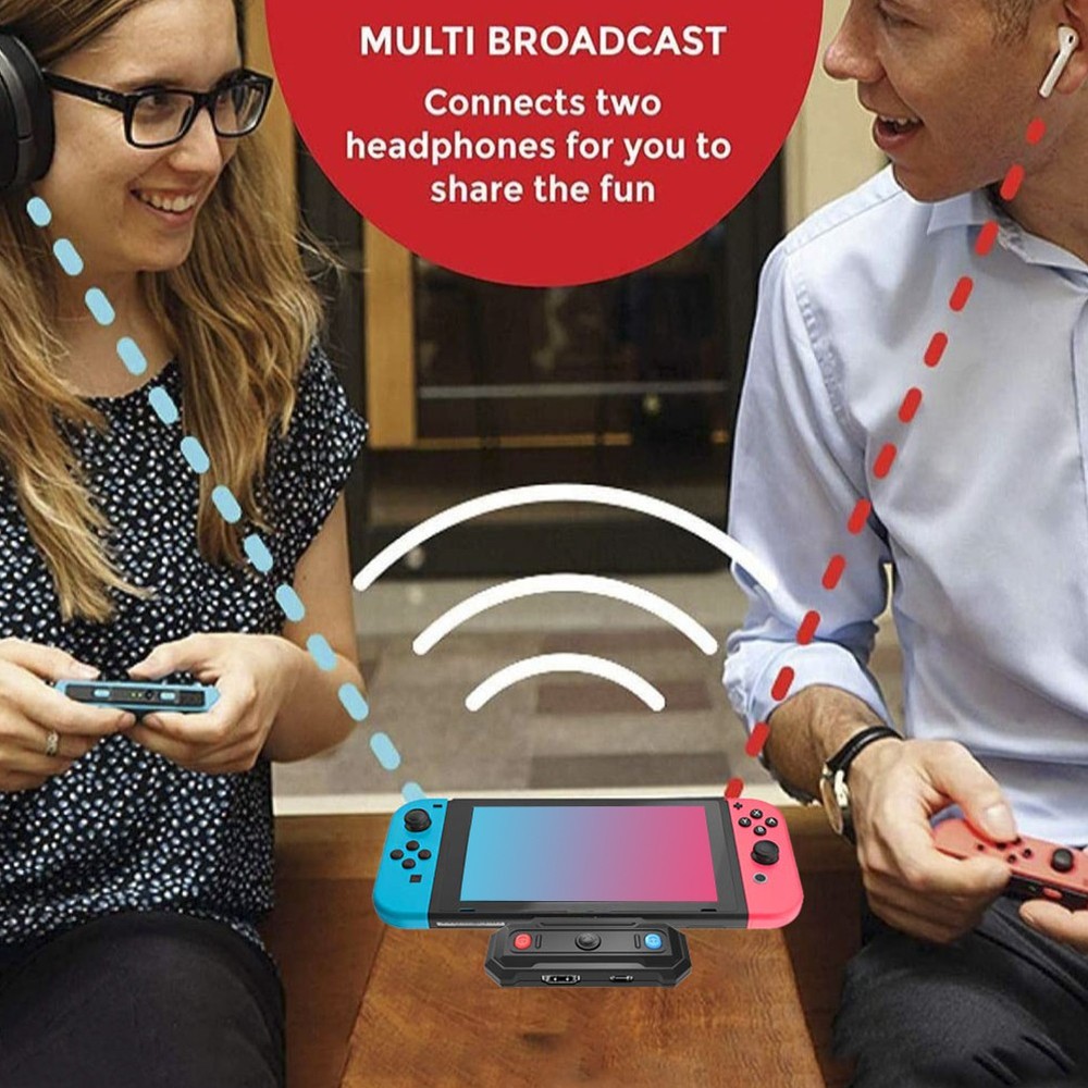 Wireless Bluetooth Audio Transmitter Adapter For Nintendo Switch/Switch Lite NS