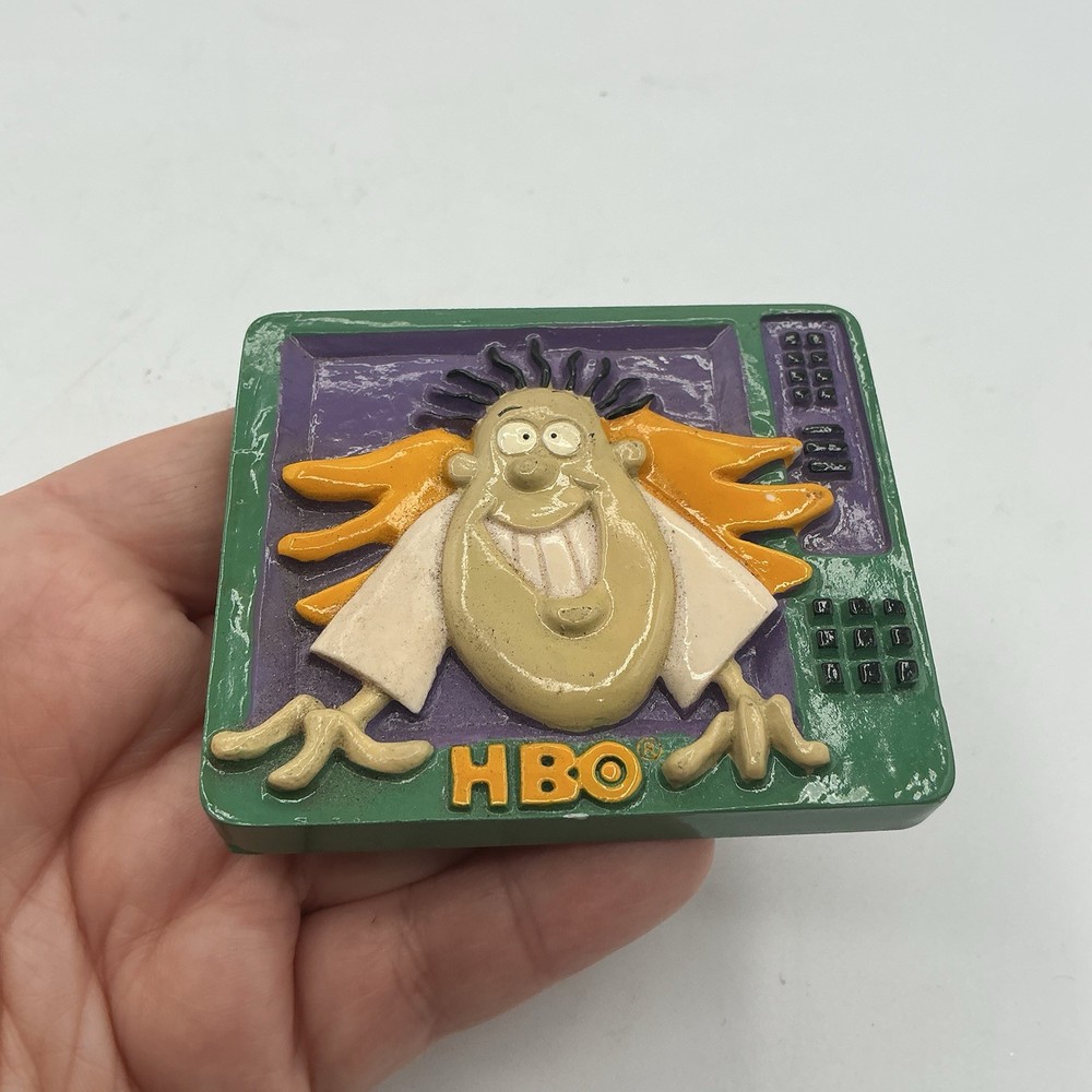 vintage HBO Ceramic Magnet