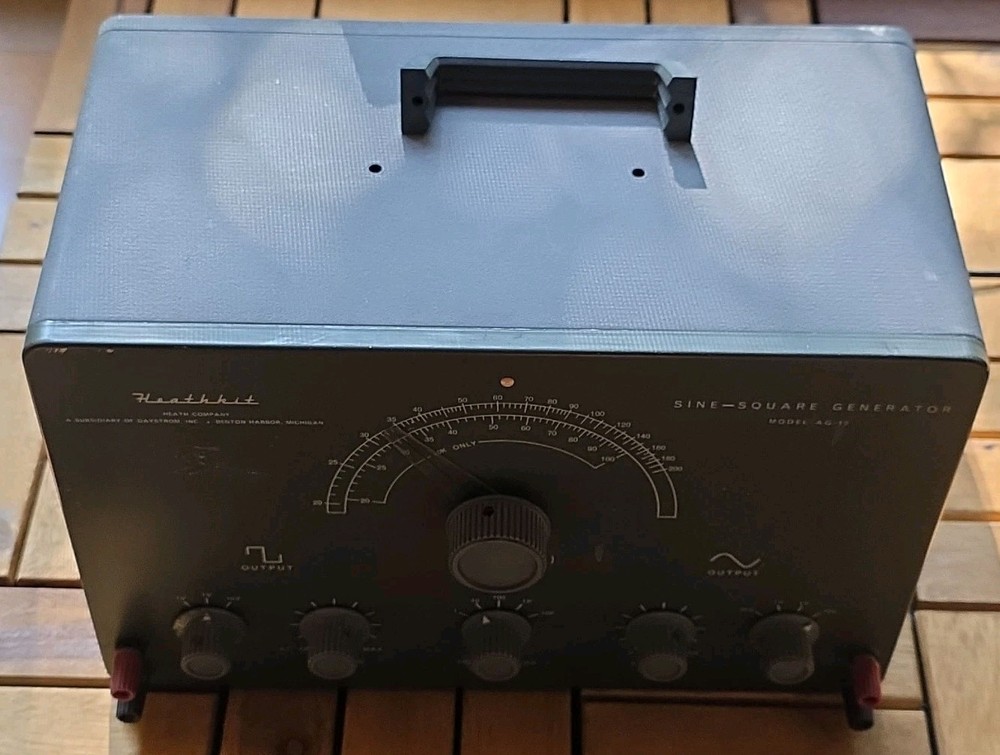 Genuine Heathkit AG-10 Sine - Square Wave Generator