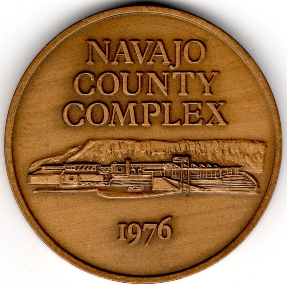 Navajo County Complex AZ 1976 Declaration of Independence Commemorative Token