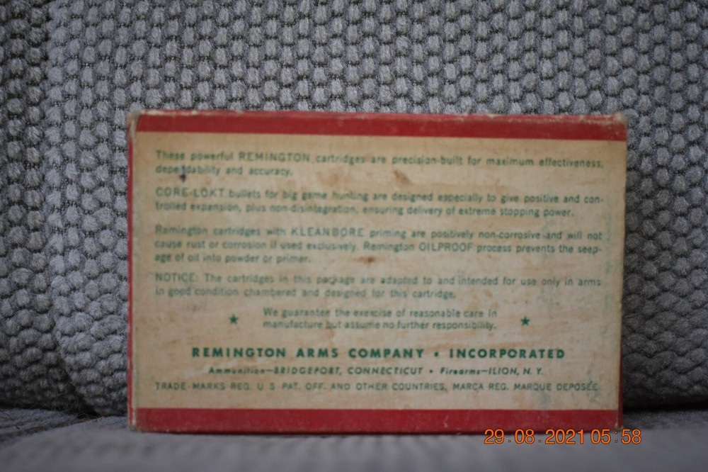 Hornady's Frontier / Western Super X Silvertip / Remington Kleanbore Empty Boxes