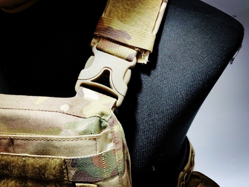 1 pair Hunting Quick Release Buckle Shoulder Strap for AVS Vest