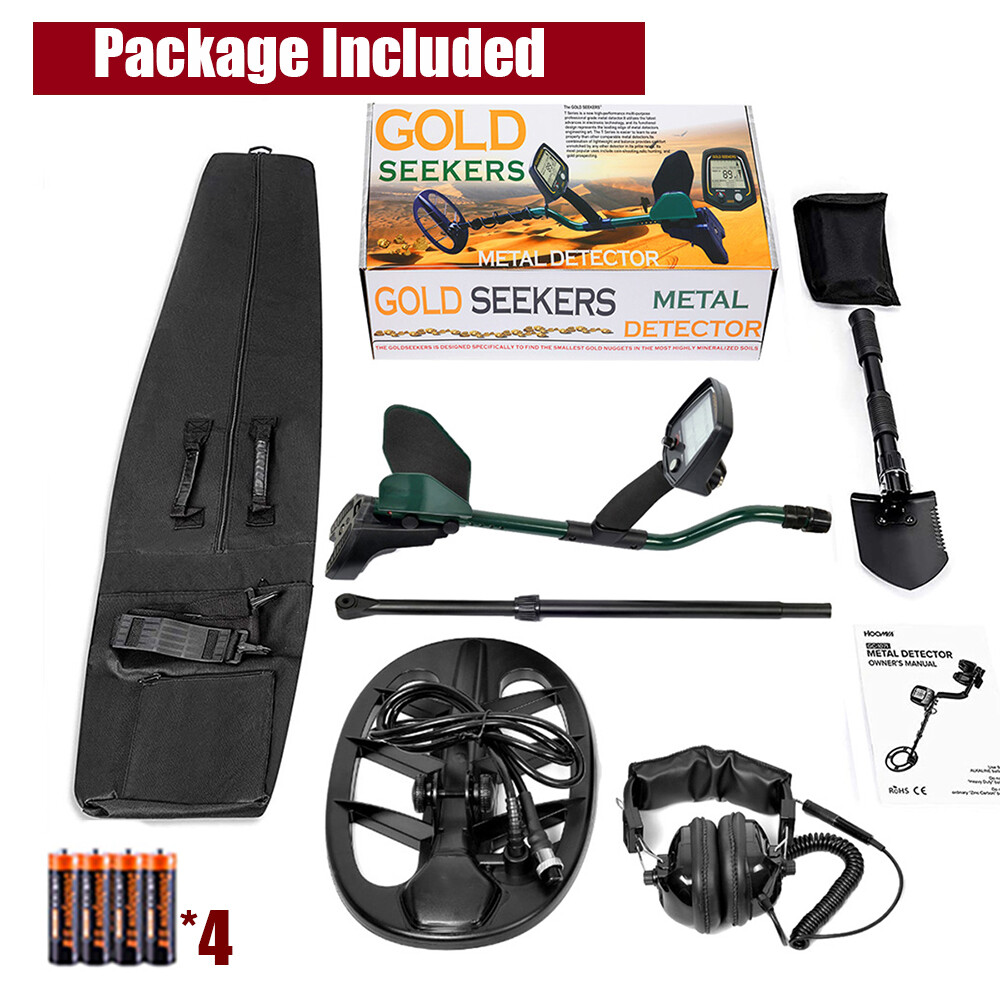 Gold Detector with Bigger LCD Display Higher Accuracy 2 Professional Modes