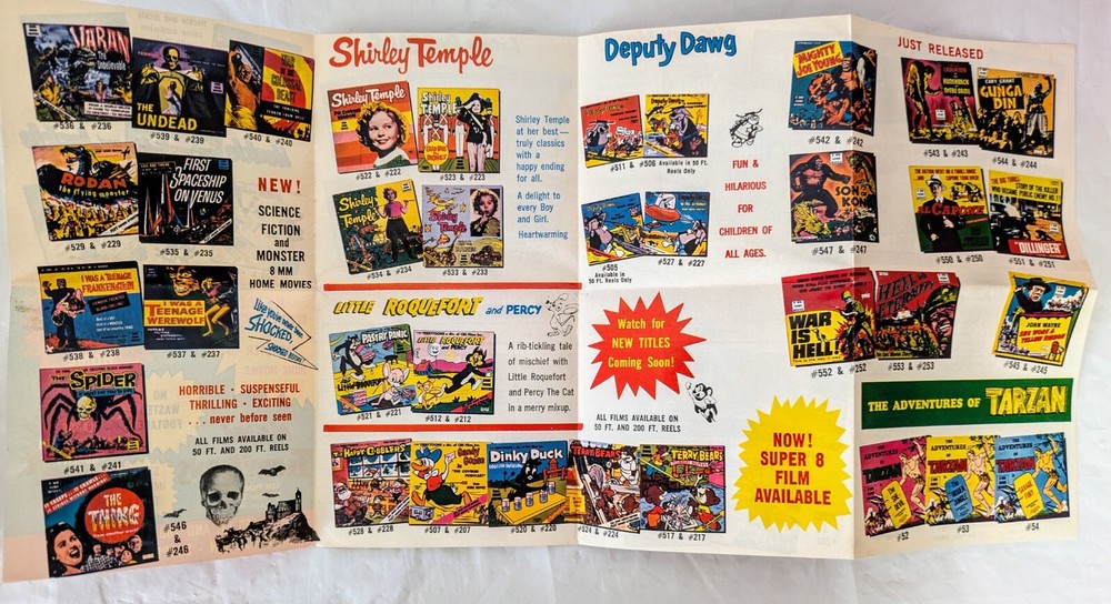 FIRST SPACESHIP ON VENUS KURT MAETZIG SUPER 8 # 235 Plus Attractions & Insert