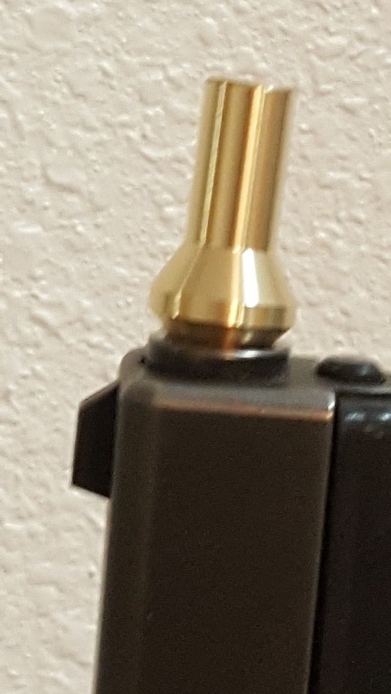 Gunsmith Tools - 2 Brass Muzzle Laps - Rifle Or Pistol Crowning - Lapping Crown