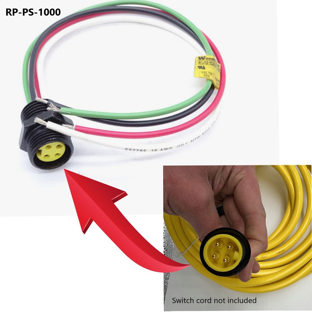 Chief Frame Machine Pump - 4P Threaded Electrical Socket ConnectOR