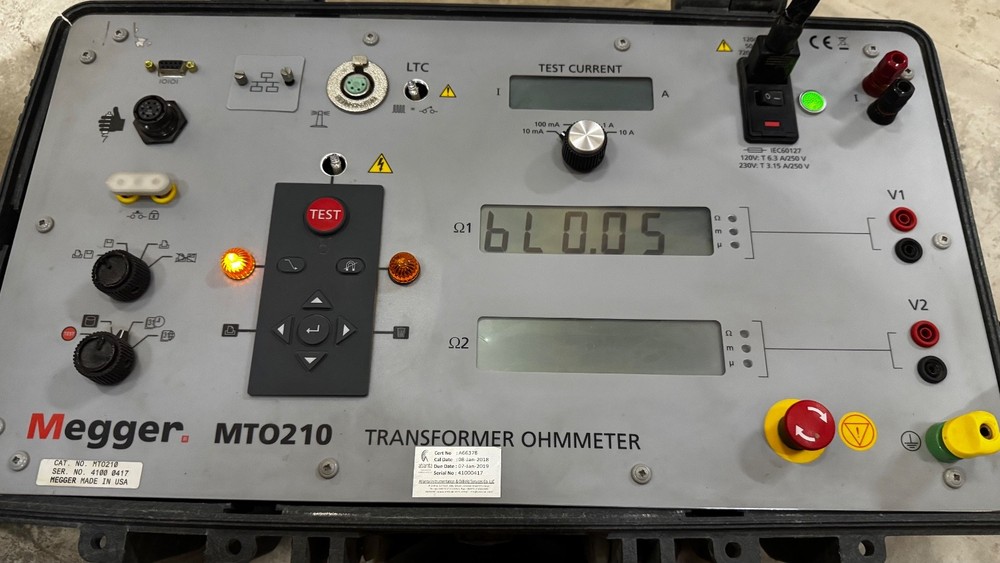 Megger MTO210 Transformer Ohmmeter