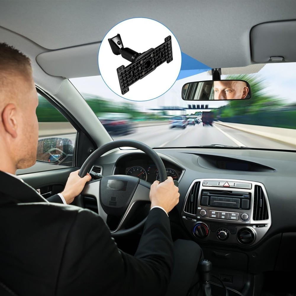 Dash Cam Rearview Mirror Camera Mount Holder Wolfbox Mounting Bracket for
