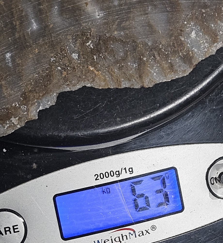 Plume Agate Thin Slab 63 Grams