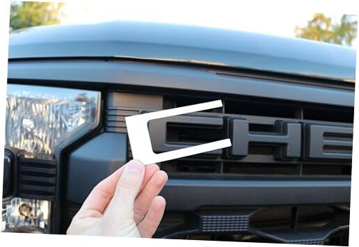 Custom Grill Letters Inserts compatible with 2022-2024 Silverado Custom 1/16"