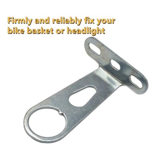 Bicycle Basket Support Bracket for Bicycle, 2 Pcs Frame Bicycle Basket Front