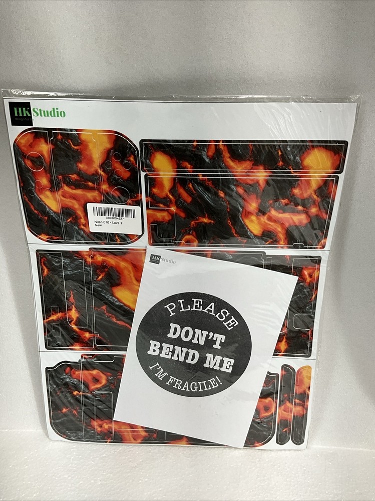 HK STUDIO Lava Decals Skins for Nintendo Switch Console And Controllers