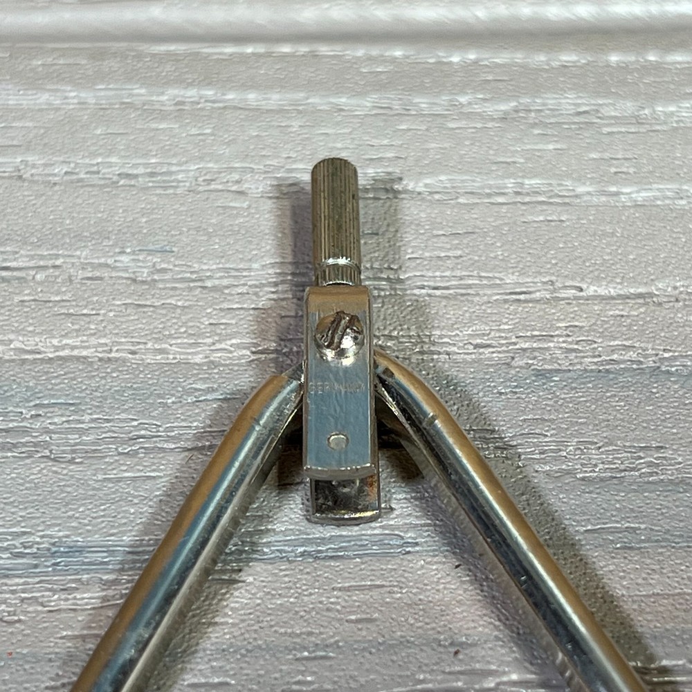 Vintage Germany Made Precision Drafting Compass For Drawing Engineering Graphite