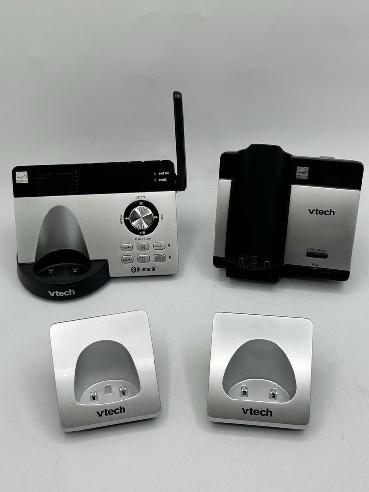 VTech Bluetooth Cordless Phone Answering Machine Connect To Cell Long Range