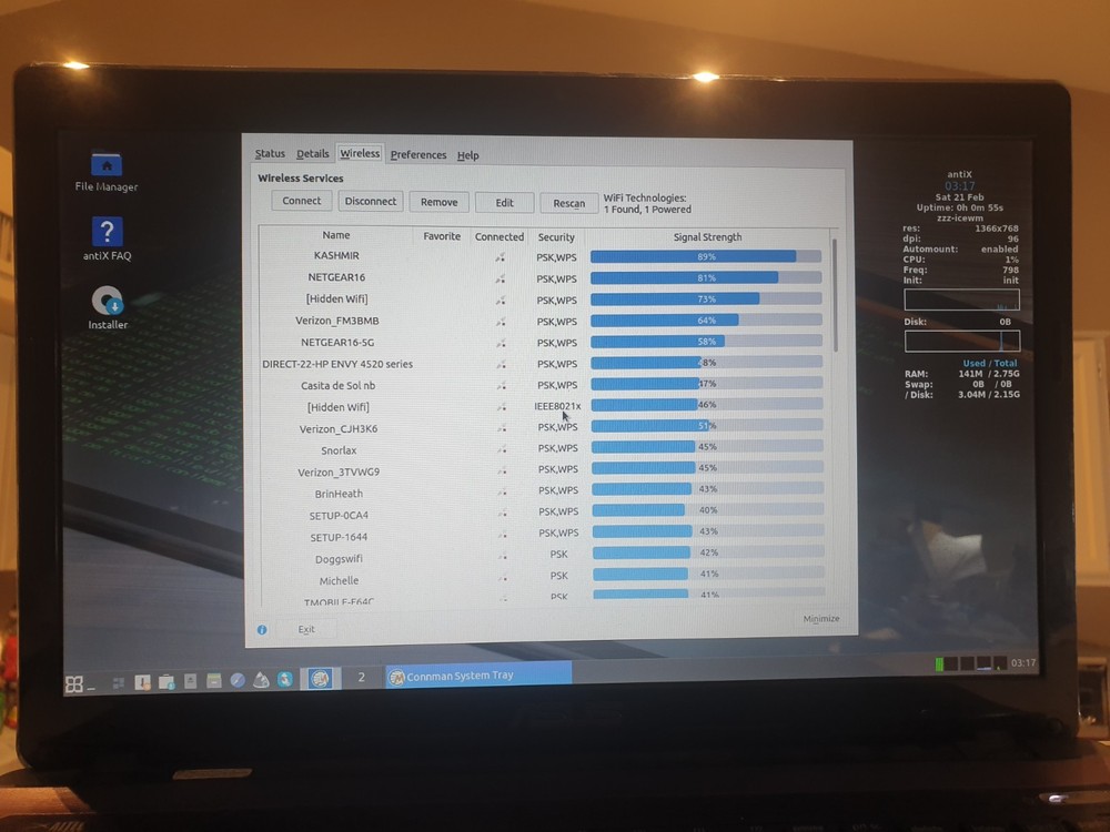 Linux antiX V23.2, 32-bit, Bootable Live and Install USB Flash Drive