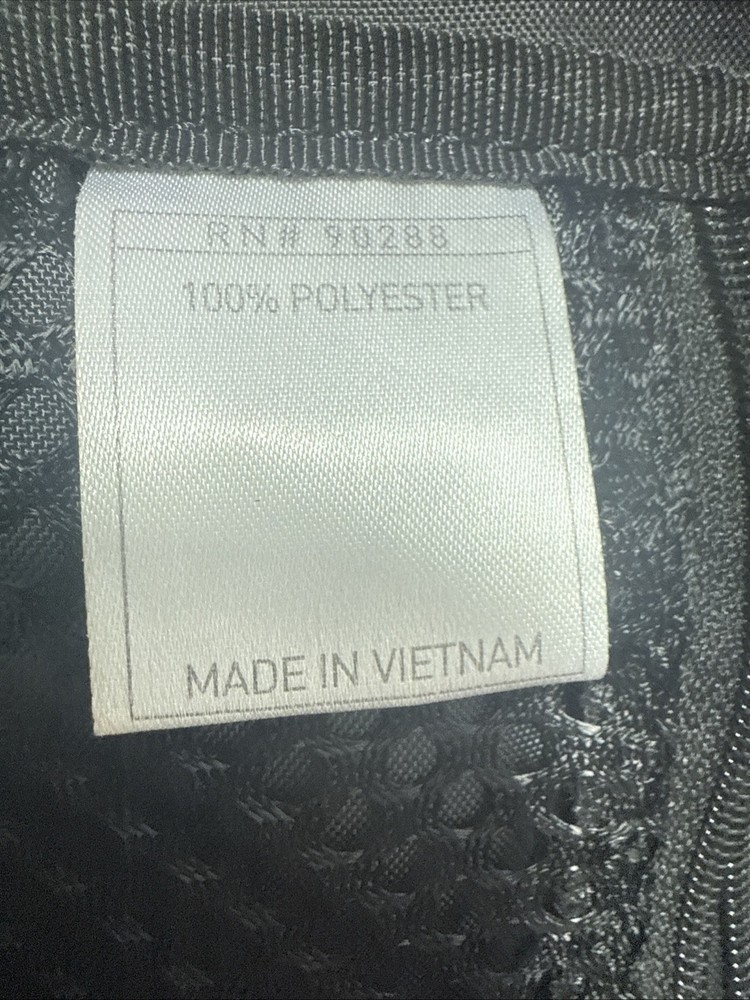 Adidas, Black Medium Size Nylon Backpack