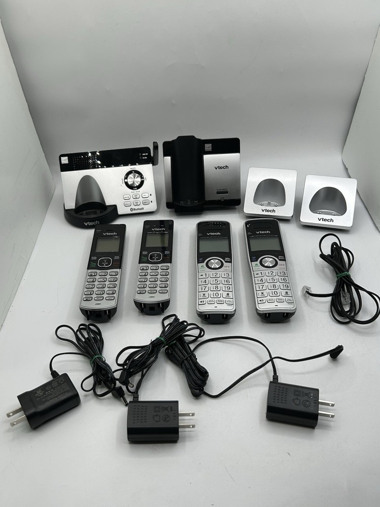 VTech Bluetooth Cordless Phone Answering Machine Connect To Cell Long Range