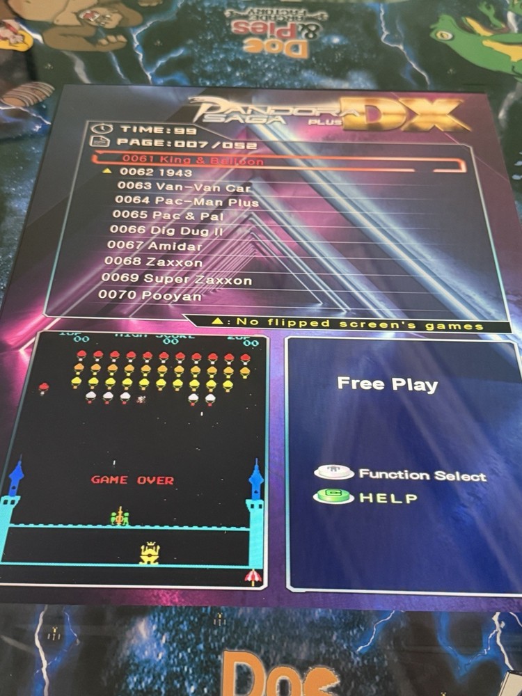 512 Classic Retro Games Cocktail Arcade